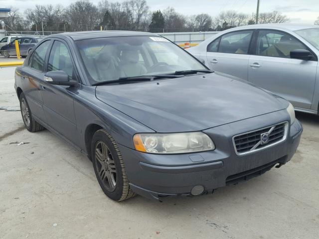 YV1RS592972637285 - 2007 VOLVO S60 2.5T GRAY photo 1