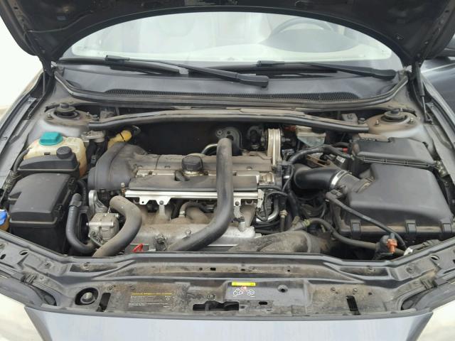 YV1RS592972637285 - 2007 VOLVO S60 2.5T GRAY photo 7