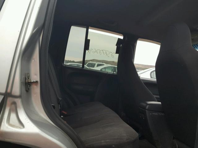 1J4GL48K03W675278 - 2003 JEEP LIBERTY SP SILVER photo 6