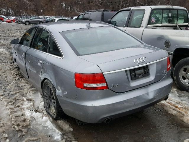 WAUDH74F17N090903 - 2007 AUDI A6 3.2 QUA GRAY photo 3