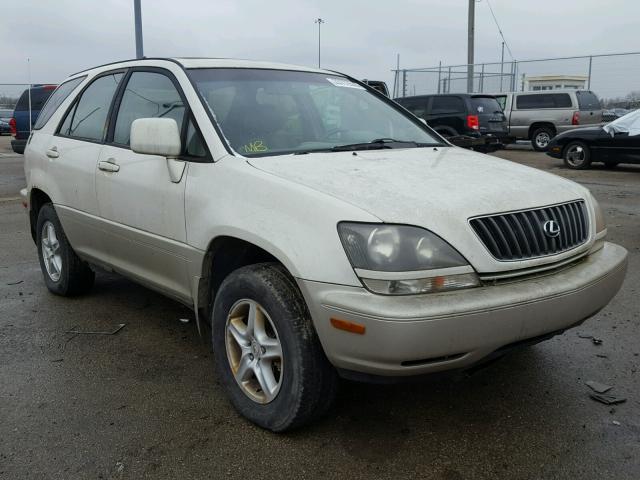 JT6HF10U1X0085541 - 1999 LEXUS RX 300 WHITE photo 1