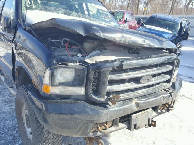 1FTSX31L73ED82744 - 2003 FORD F350 SRW S BLACK photo 9