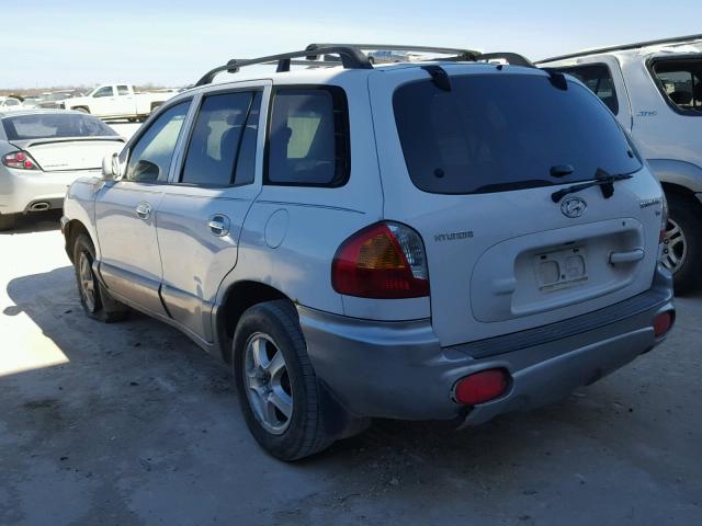 KM8SC13D32U179338 - 2002 HYUNDAI SANTA FE G WHITE photo 3