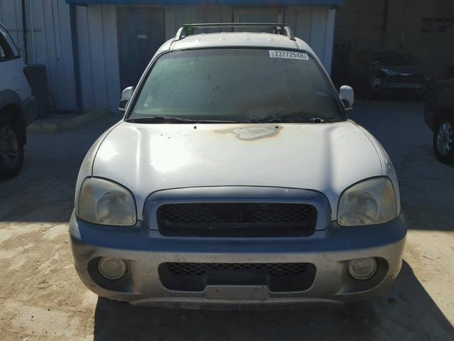 KM8SC13D32U179338 - 2002 HYUNDAI SANTA FE G WHITE photo 9