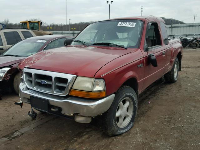 1FTZR15X0XPA45630 - 1999 FORD RANGER SUP RED photo 2