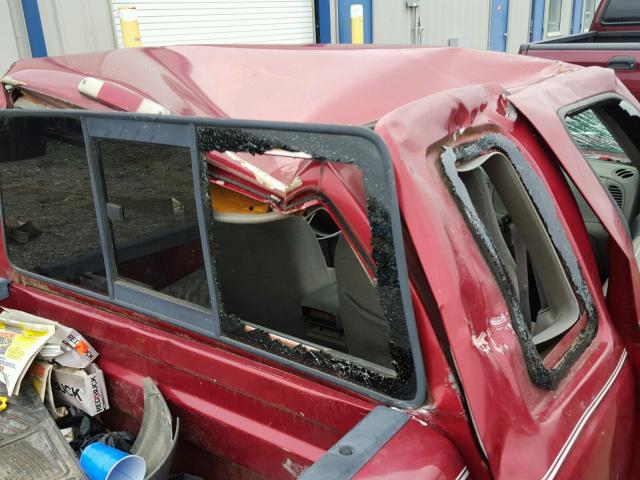 1FTZR15X0XPA45630 - 1999 FORD RANGER SUP RED photo 9