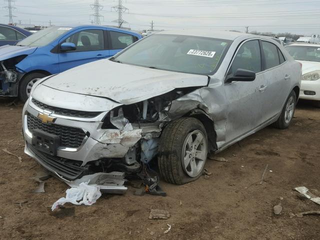 1G11B5SL8FF114233 - 2015 CHEVROLET MALIBU LS SILVER photo 2