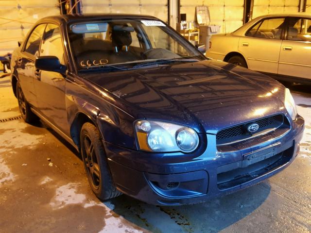 JF1GD67565H507457 - 2005 SUBARU IMPREZA RS BLUE photo 1