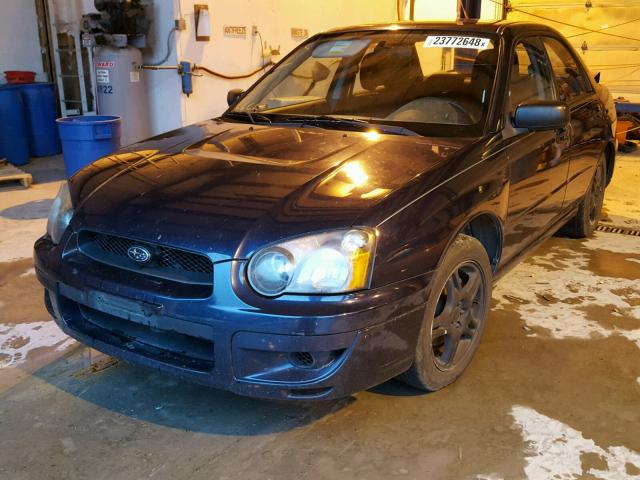 JF1GD67565H507457 - 2005 SUBARU IMPREZA RS BLUE photo 2