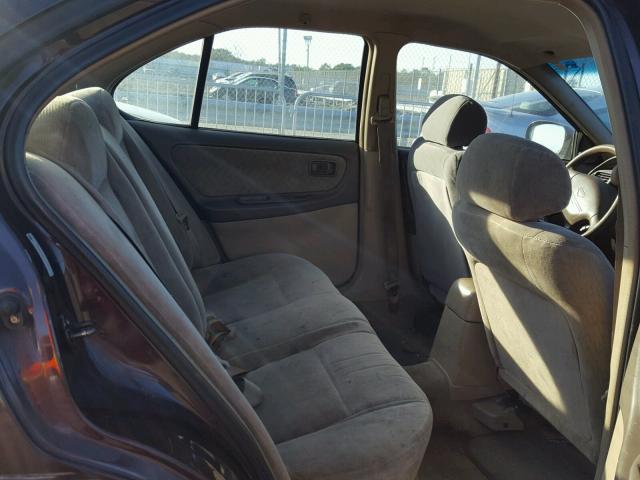 1N4DL01D4WC152337 - 1998 NISSAN ALTIMA XE MAROON photo 6