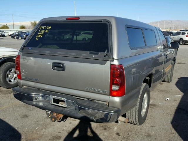 1GCEC14T63Z341863 - 2003 CHEVROLET SILVERADO TAN photo 4