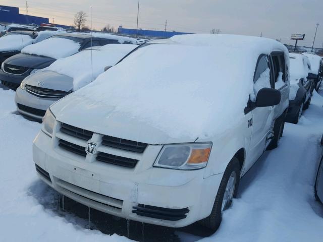 2D4RN4DE7AR277891 - 2010 DODGE GRAND CARA WHITE photo 2