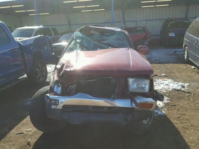 JT3HN86R4V0060030 - 1997 TOYOTA 4RUNNER SR MAROON photo 9