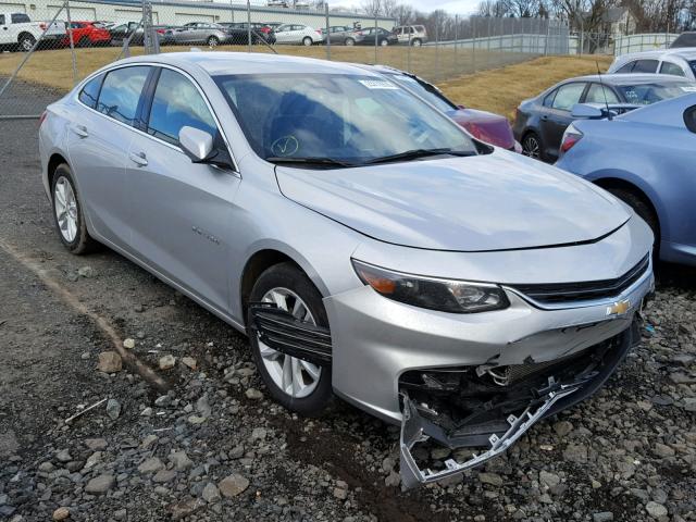 1G1ZE5ST3HF208310 - 2017 CHEVROLET MALIBU LT SILVER photo 1