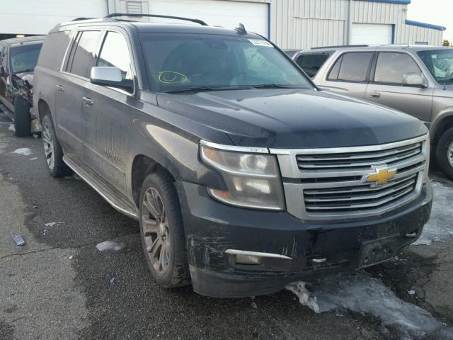 1GNSKJKC3GR239376 - 2016 CHEVROLET SUBURBAN K BLACK photo 1