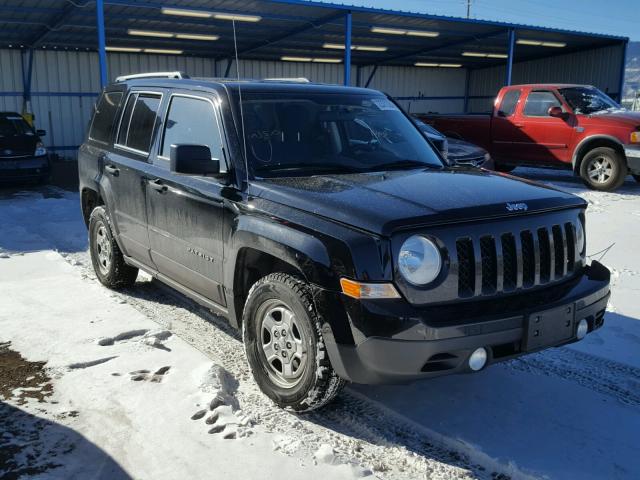 1C4NJRBB1FD347313 - 2015 JEEP PATRIOT SP BLACK photo 1