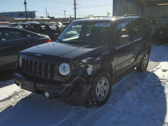 1C4NJRBB1FD347313 - 2015 JEEP PATRIOT SP BLACK photo 2