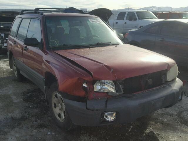 JF1SF63541H766582 - 2001 SUBARU FORESTER L RED photo 1