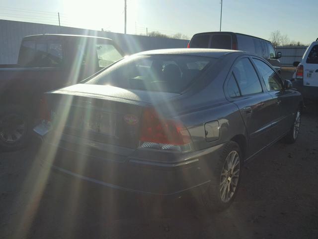 YV1RS547462508985 - 2006 VOLVO S60 T5 GRAY photo 4