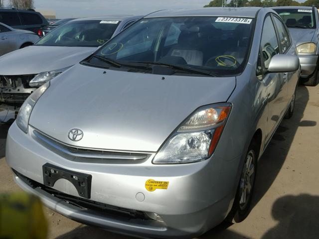 JTDKB20UX77642163 - 2007 TOYOTA PRIUS SILVER photo 2