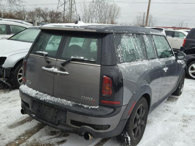 WMWMM335X9TP72612 - 2009 MINI COOPER S C GRAY photo 4