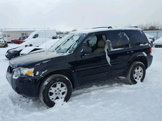 1FMYU94127KA57986 - 2007 FORD ESCAPE LIM BLACK photo 2