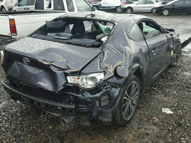 JF1ZNAA11D2715875 - 2013 TOYOTA SCION FR-S ნაცრისფერი ფოტო 4