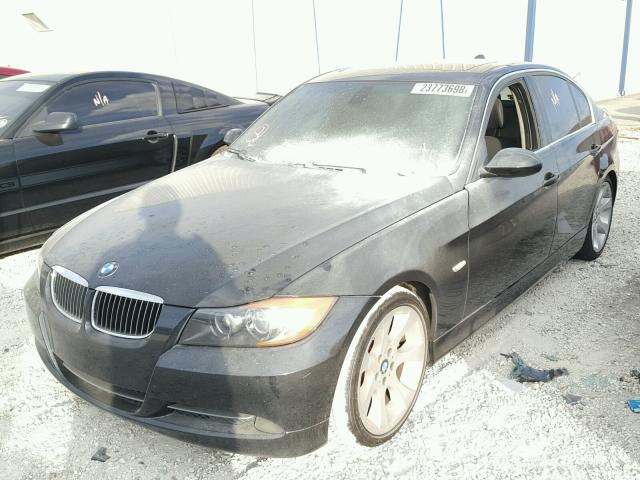 WBAVB33526PS12842 - 2006 BMW 330 I BLACK photo 2