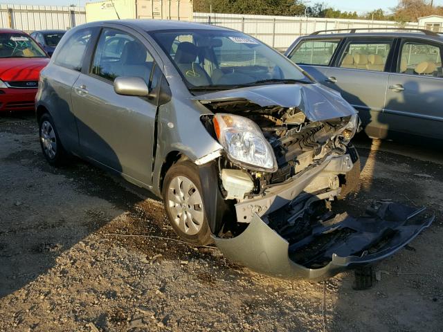 JTDJT903195224811 - 2009 TOYOTA YARIS GRAY photo 1