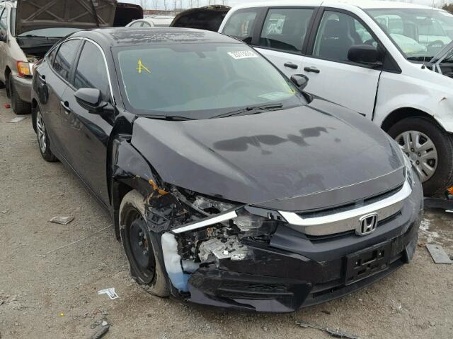 2HGFC2F57GH040244 - 2016 HONDA CIVIC LX BLACK photo 1