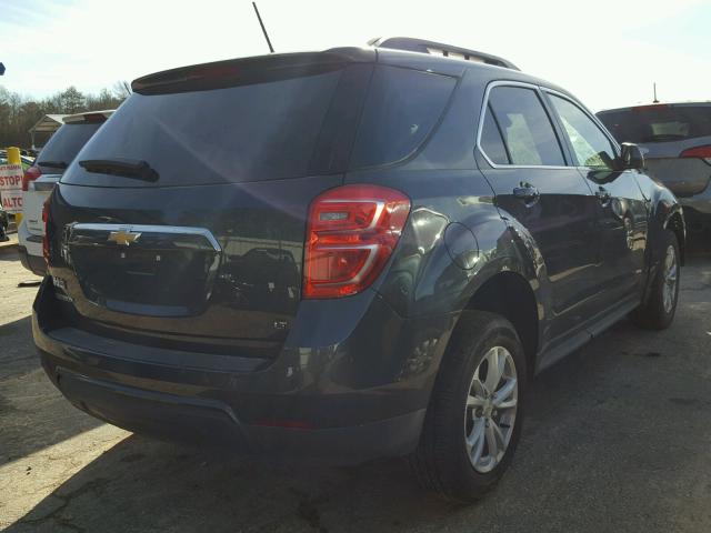 2GNALCEK9H1602197 - 2017 CHEVROLET EQUINOX LT GRAY photo 4