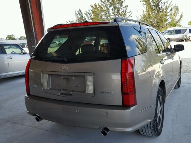 1GYDE63A540155816 - 2004 CADILLAC SRX GOLD photo 4