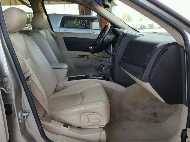 1GYDE63A540155816 - 2004 CADILLAC SRX GOLD photo 5