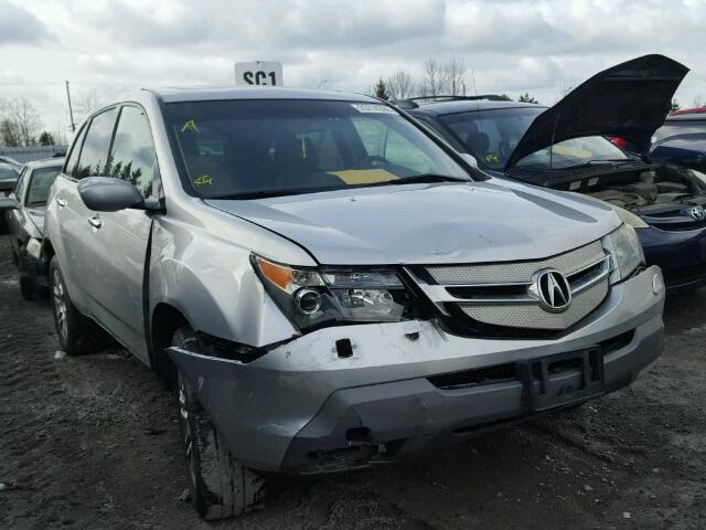 2HNYD28558H004260 - 2008 ACURA MDX SPORT SILVER photo 1