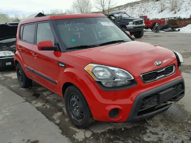 KNDJT2A53D7628634 - 2013 KIA SOUL RED photo 1