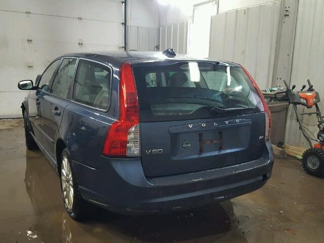 YV1382MW7A2565197 - 2010 VOLVO V50 2.4I BLUE photo 3