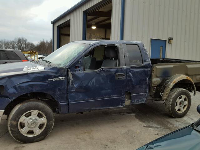 1FTFX1EF8CFC38320 - 2012 FORD F150 SUPER BLUE photo 9