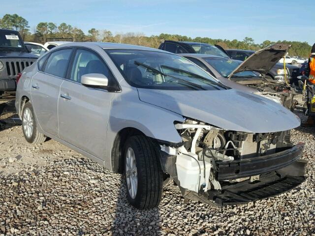 3N1AB7AP2HY295366 - 2017 NISSAN SENTRA S GRAY photo 1