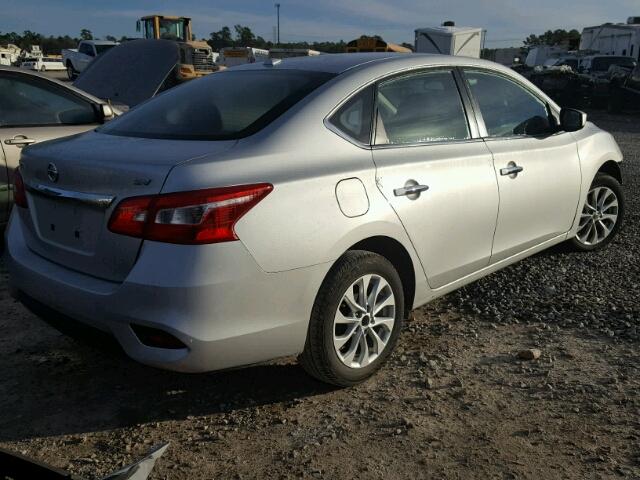 3N1AB7AP2HY295366 - 2017 NISSAN SENTRA S GRAY photo 4