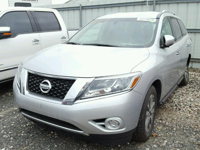 5N1AR2MN8GC612849 - 2016 NISSAN PATHFINDER SILVER photo 2