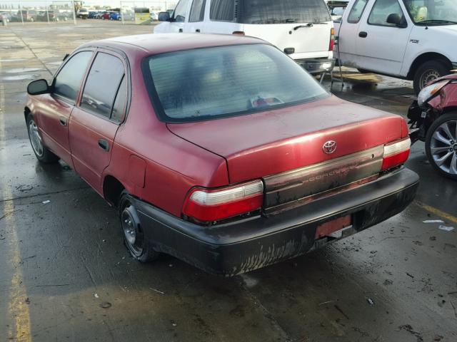 1NXBA02E4VZ656177 - 1997 TOYOTA COROLLA BA RED photo 3