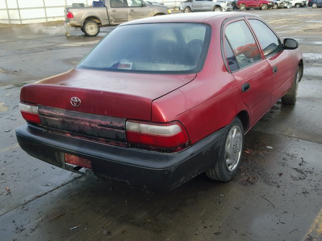 1NXBA02E4VZ656177 - 1997 TOYOTA COROLLA BA RED photo 4