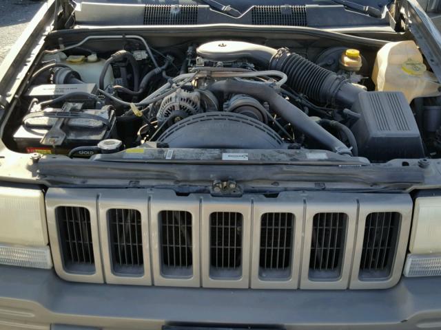 1J4GZ78Y6WC117834 - 1998 JEEP GRAND CHER TAN photo 7