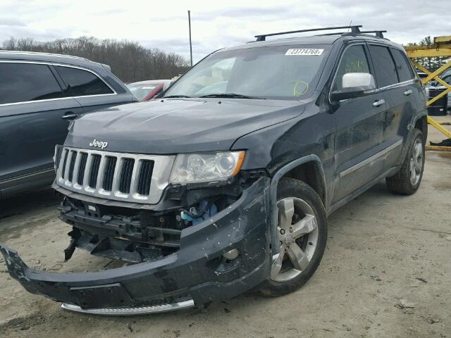 1J4RR5GT7BC511226 - 2011 JEEP GRAND CHER BLACK photo 2