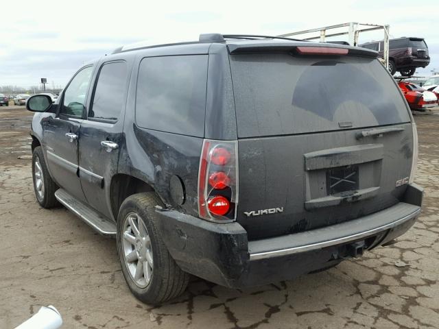 1GKFK63867J321123 - 2007 GMC YUKON DENA BLACK photo 3