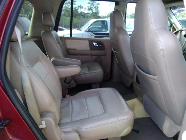 1FMFU17505LA85669 - 2005 FORD EXPEDITION RED photo 6