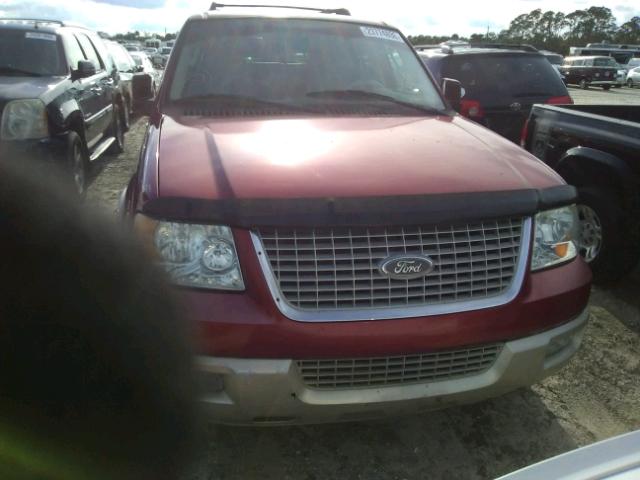 1FMFU17505LA85669 - 2005 FORD EXPEDITION RED photo 9