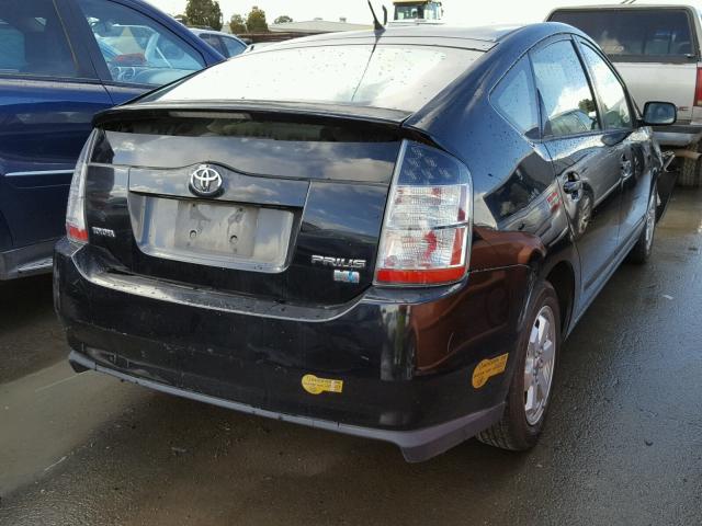 JTDKB22U740092017 - 2004 TOYOTA PRIUS BLACK photo 4