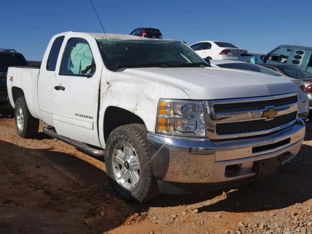 1GCRKSE7XCZ202931 - 2012 CHEVROLET SILVERADO WHITE photo 1