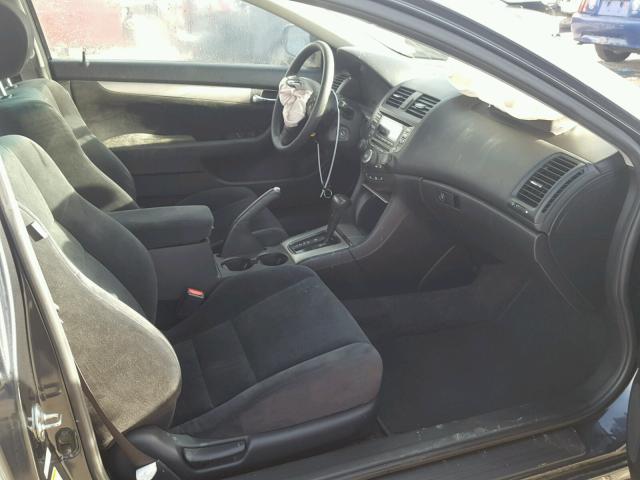 1HGCM72643A028928 - 2003 HONDA ACCORD EX GRAY photo 5